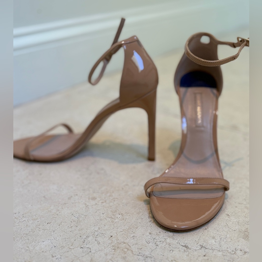 Stuart Weitzman Nudist Sandals 95mm